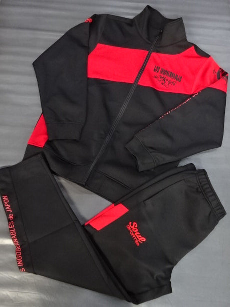 L.I.J×SOUL Setup Jersey (2) (2024 / Black×Red)