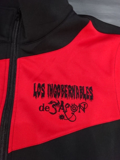 L・I・J×SOUL セットアップジャージ②(2024 / ブラック×レッド)