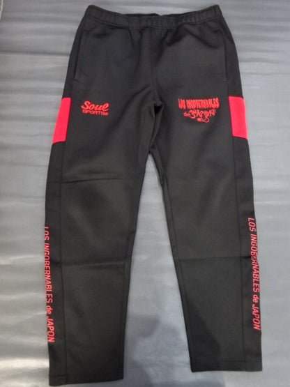 L・I・J×SOUL セットアップジャージ②(2024 / ブラック×レッド)