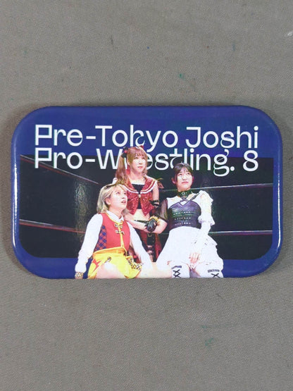 東京女子プロレス 缶バッジ