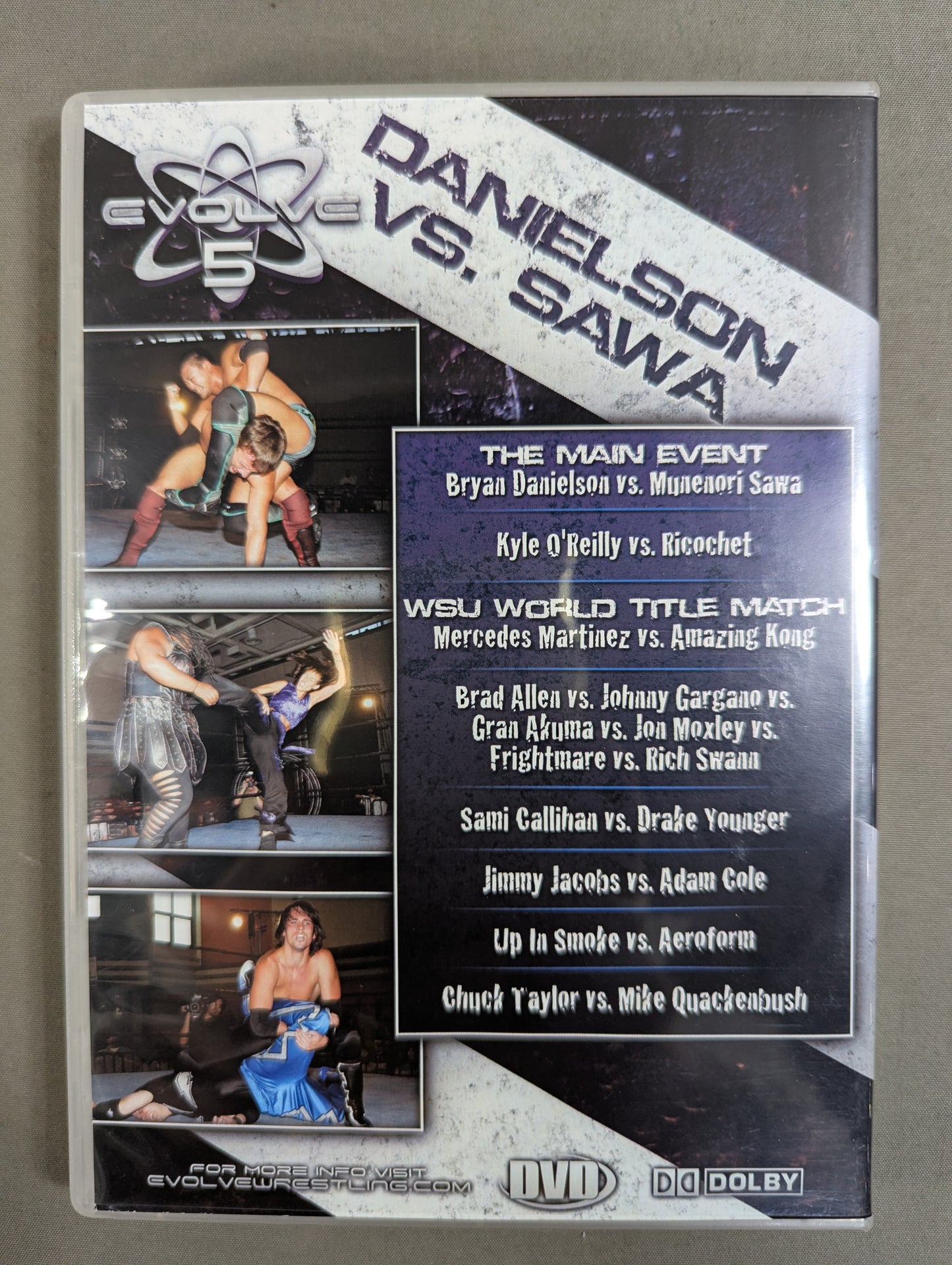 EVOLVE 5 ★DANIELSON vs SAWA★