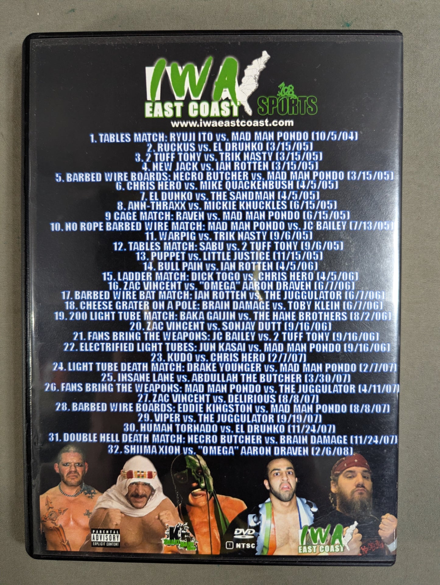 BEST OF IWA EAST COAST VOLUME 1