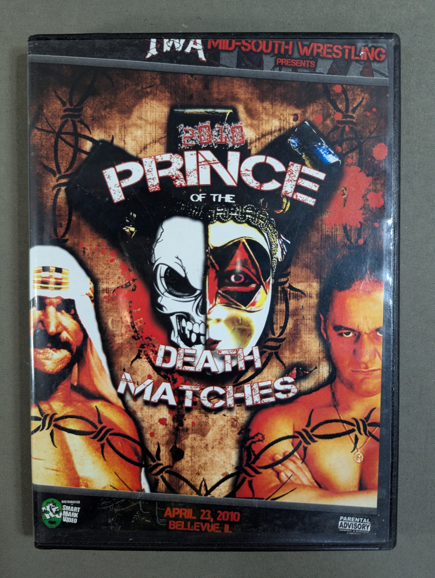 IWA MID SOUTH 2010 PRINCE OF THE DEATH MATCHES