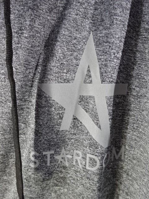 スターダム×アベイル ドライジップパーカー①(グレー)