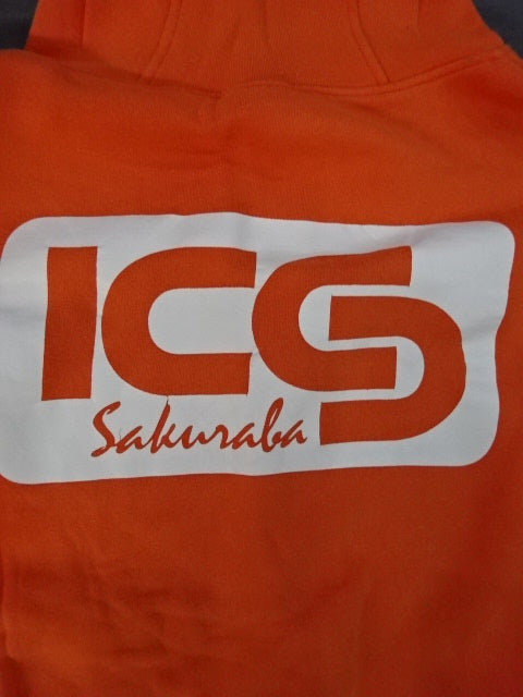 ★ You can become a saku machine! ★ Kazushi Sakuraba Zip Hoodie (1) (Orange)