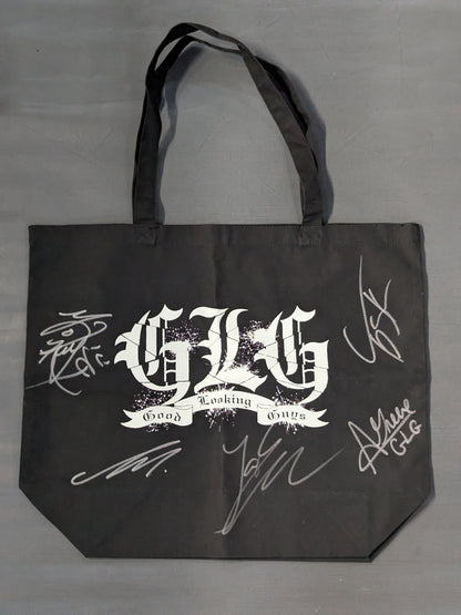 【5選手直筆サイン入り】GLG ロゴ ラージ トートバッグ