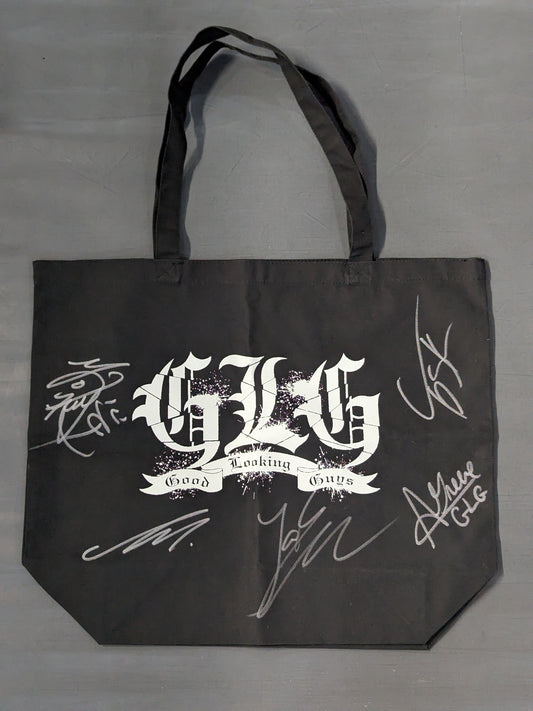 【5選手直筆サイン入り】GLG ロゴ ラージ トートバッグ