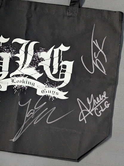 【5選手直筆サイン入り】GLG ロゴ ラージ トートバッグ