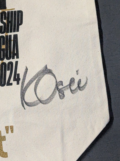 【直筆サイン入り】田中恒成「４階級制覇応援」ラージトートバッグ