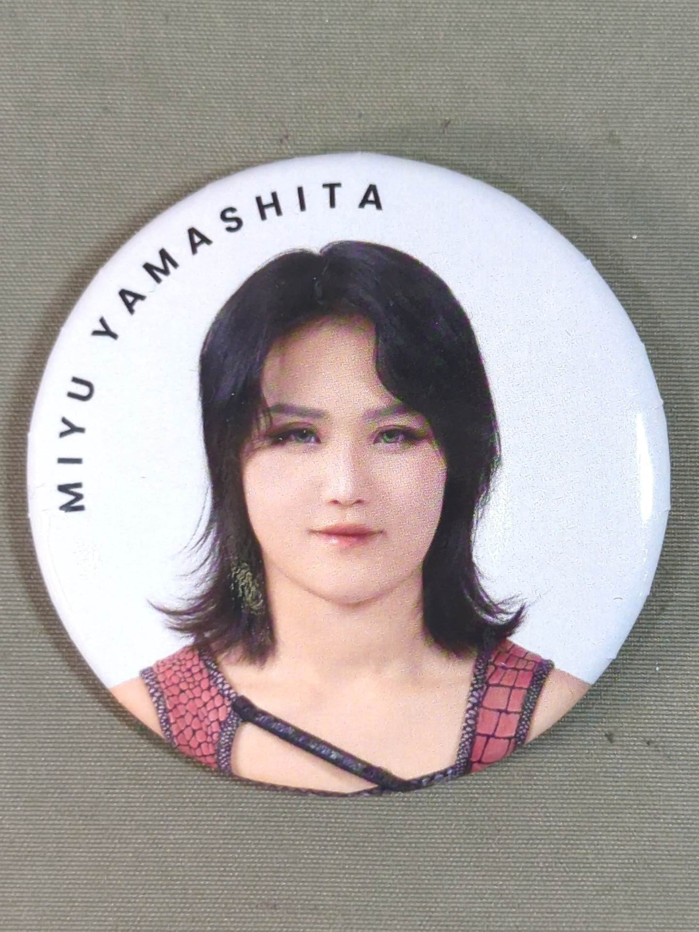 山下実優 東京女子プロレス 笑顔缶バッジ