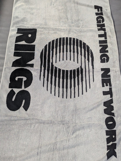 リングス「FIGHTING NETWORK RINGS」ロゴ バスタオル
