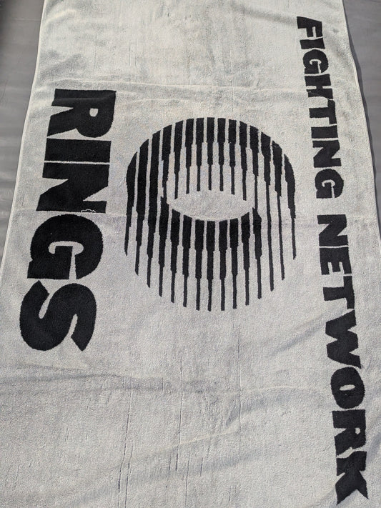 リングス「FIGHTING NETWORK RINGS」ロゴ バスタオル