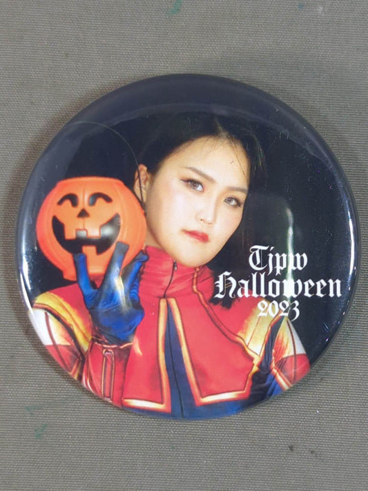 山下実優 東京女子プロレス ハロウィン'23 缶バッジ