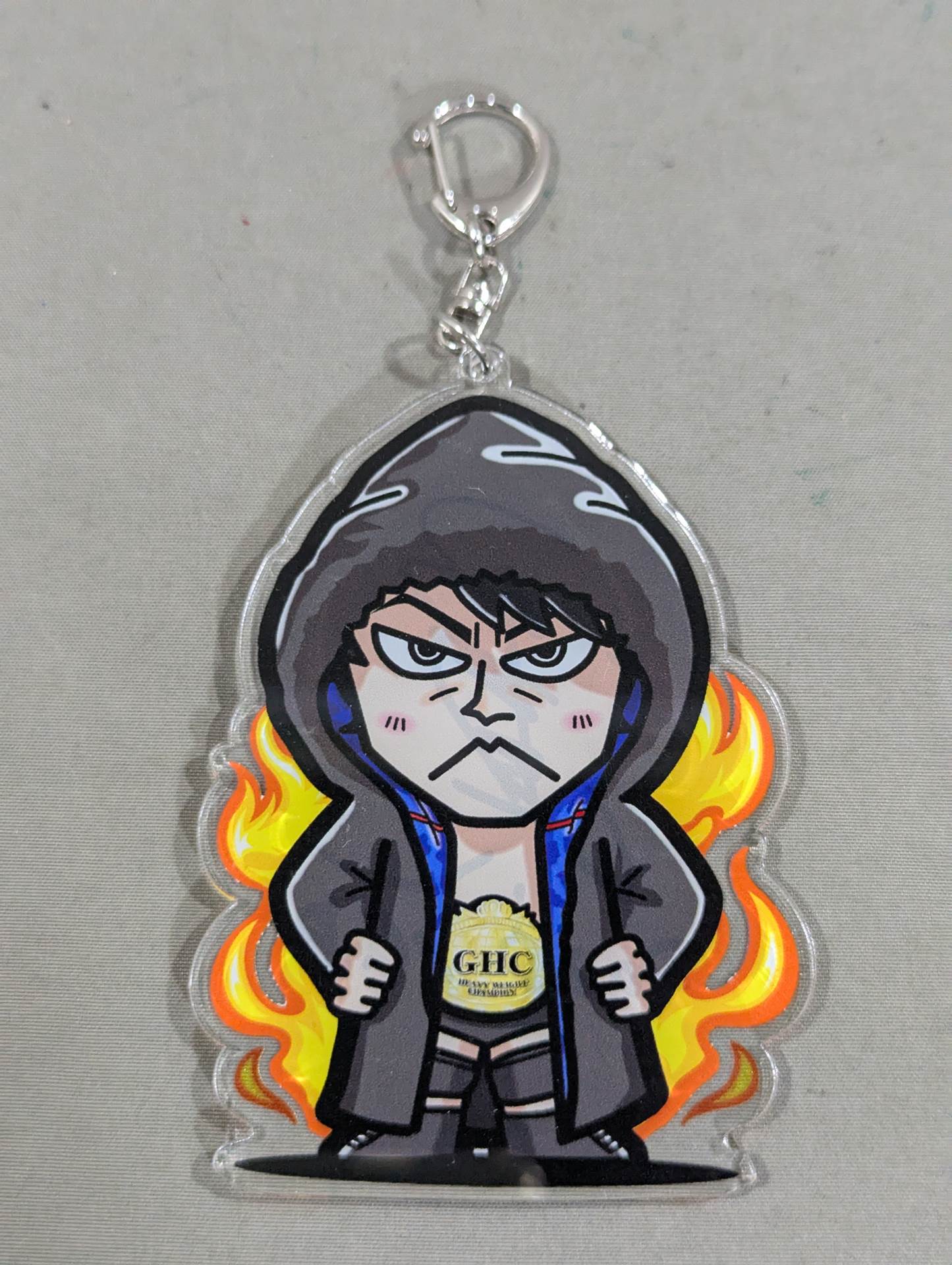 【直筆サイン入り】小橋健太 アクリルキーホルダー(NOAH ver.)