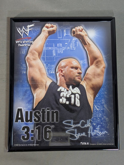 WWF ストーン・コールド・スティーブ・オースチン フレームフォト①