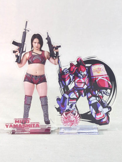 ★装甲騎兵ボトムズ×東京女子プロレス★ 山下実優 アクリルスタンドセット