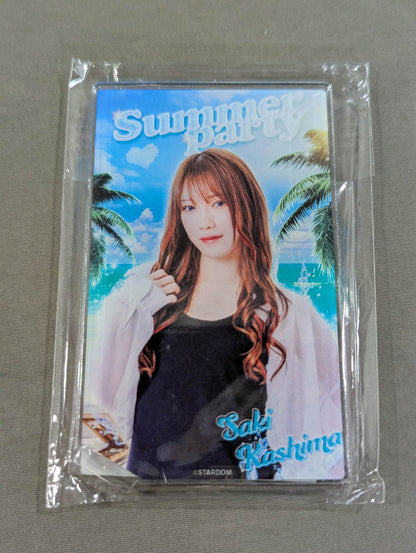 Saki Kashima  STARDOM CARD PARTY Acrylic Stand Plain Clothes 2024