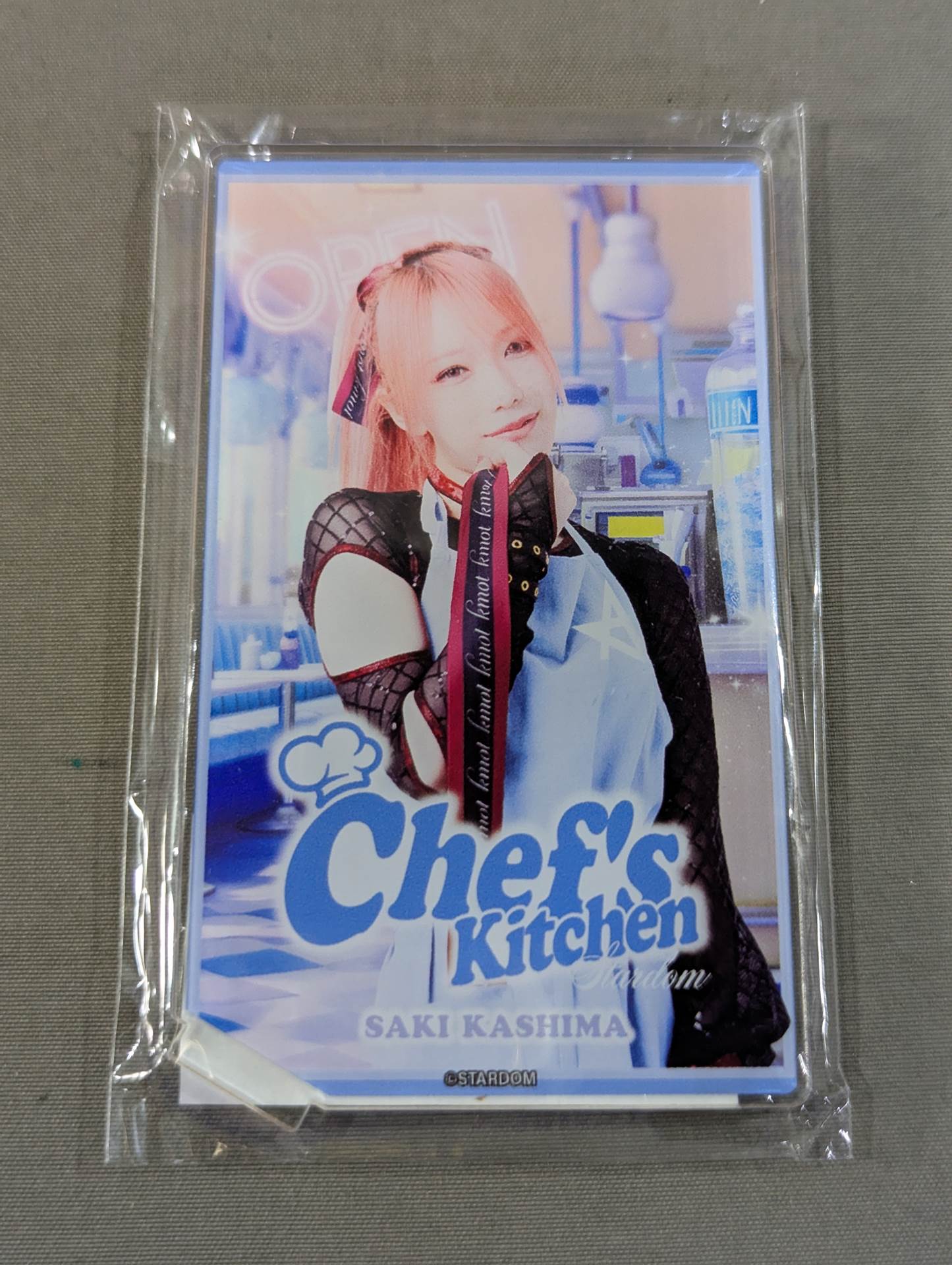 Saki Kashima  STARDOM CARD PARTY Acrylic Stand Chef's Kitchen
