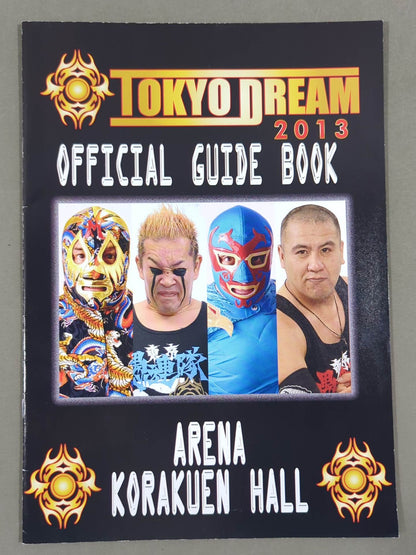 【FUJITA hand signed autograph 】Tokyo Gurentai / TOKYO DREAM 2013 OFFICIAL GUIDE BOOK