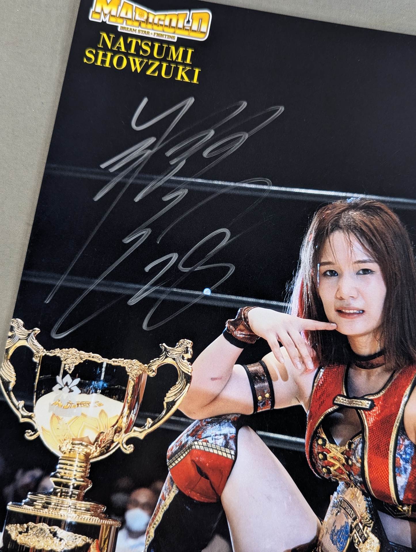 翔月なつみ 直筆サイン入り ポートレート(A-6) – 闘道館