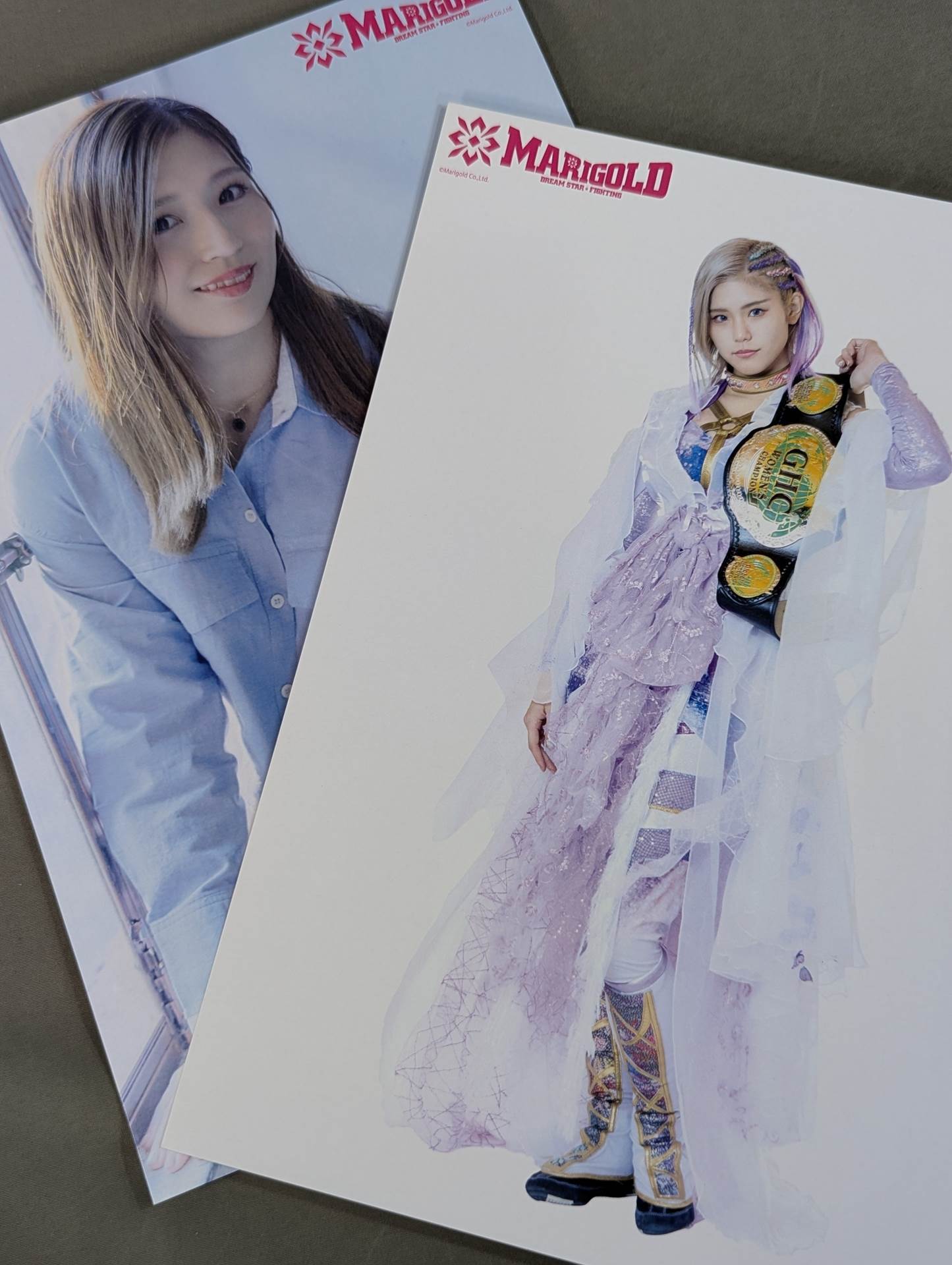 マリーゴールド ポートレート 2枚セット