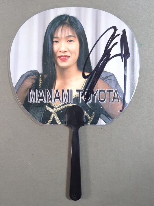 【直筆サイン入り】豊田真奈美 ミニうちわ