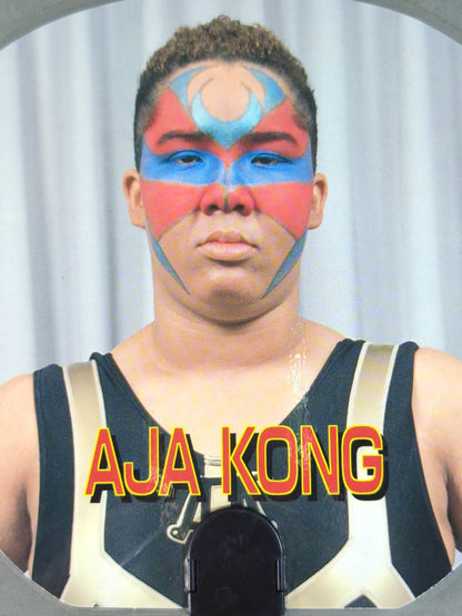 【直筆サイン入り】アジャ・コング ミニうちわ