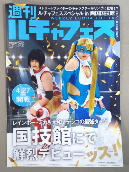 ルチャフェス クリアファイル