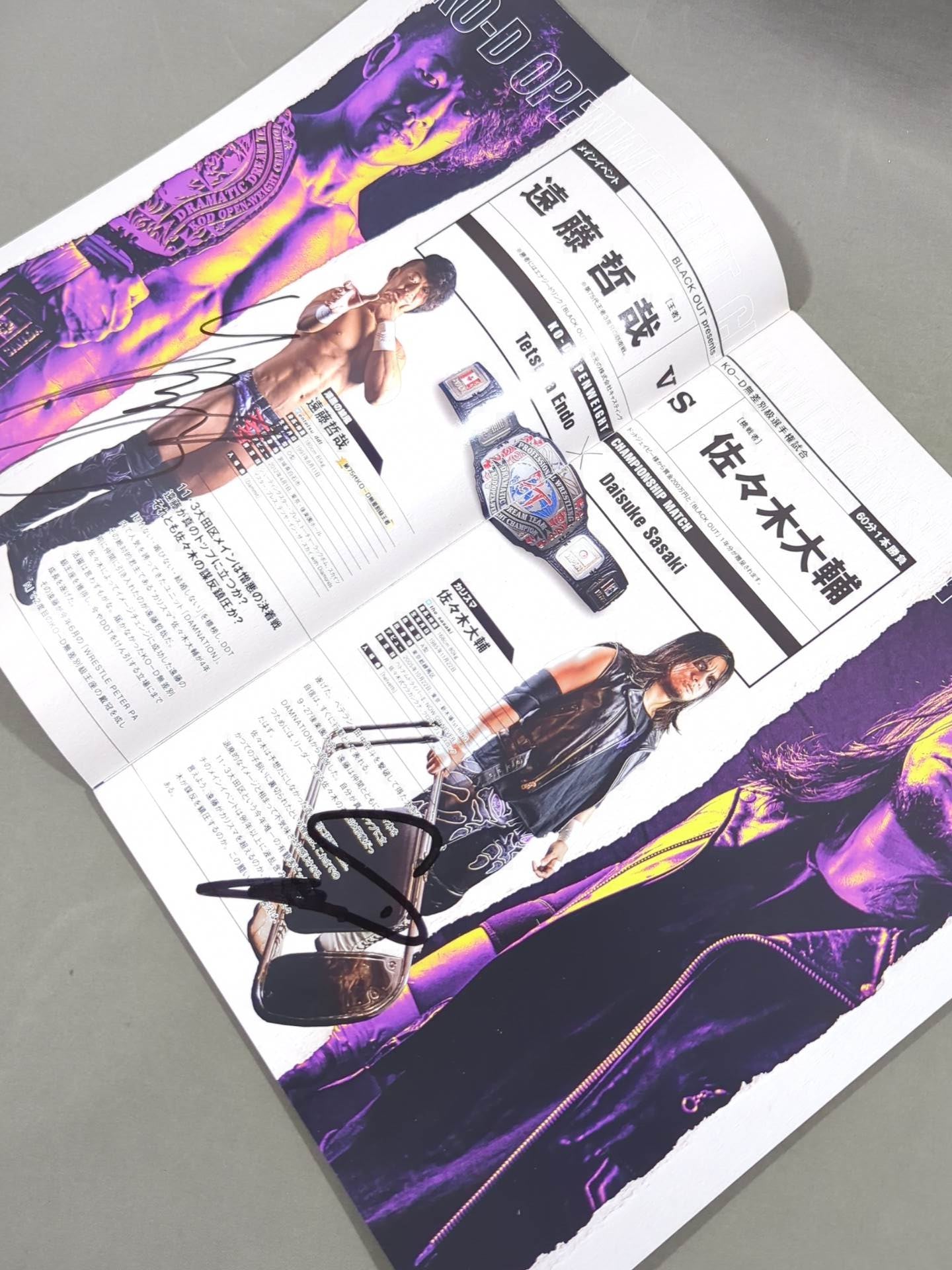 [22 fighters hand signed autograph Ultimate Party 2020