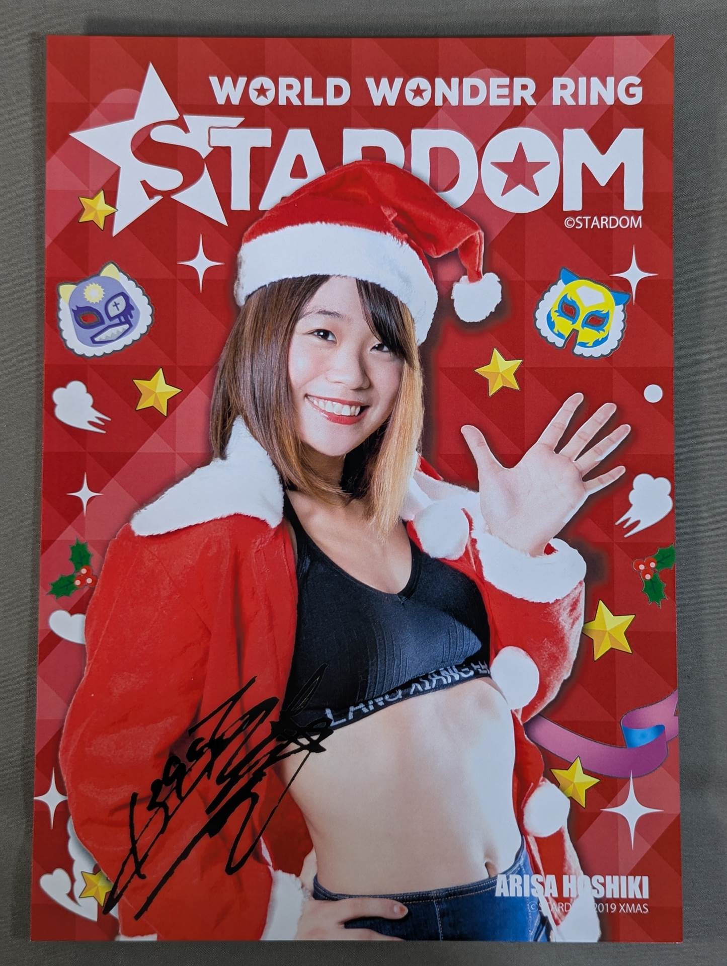 星輝ありさ サンタ ポートレート (STARDOM 2019 XMAS)