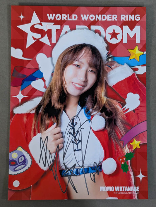 渡辺桃 サンタ ポートレート (STARDOM 2019 XMAS)
