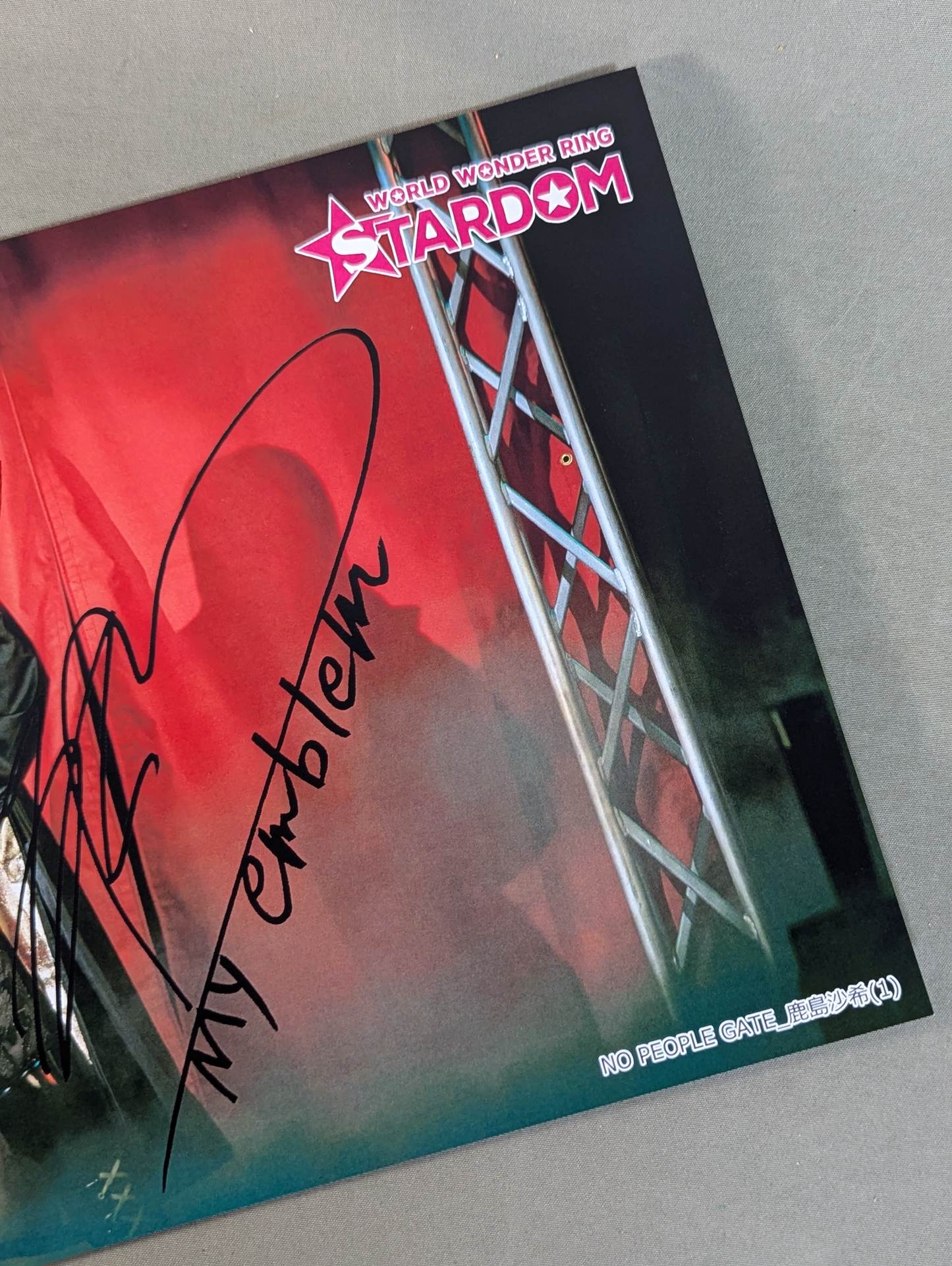 鹿島沙希 スターダムポートレート (NO PEOPLE GATE 2020①)