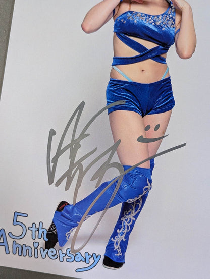 安納サオリ 直筆サイン入りポートレート(G-2)