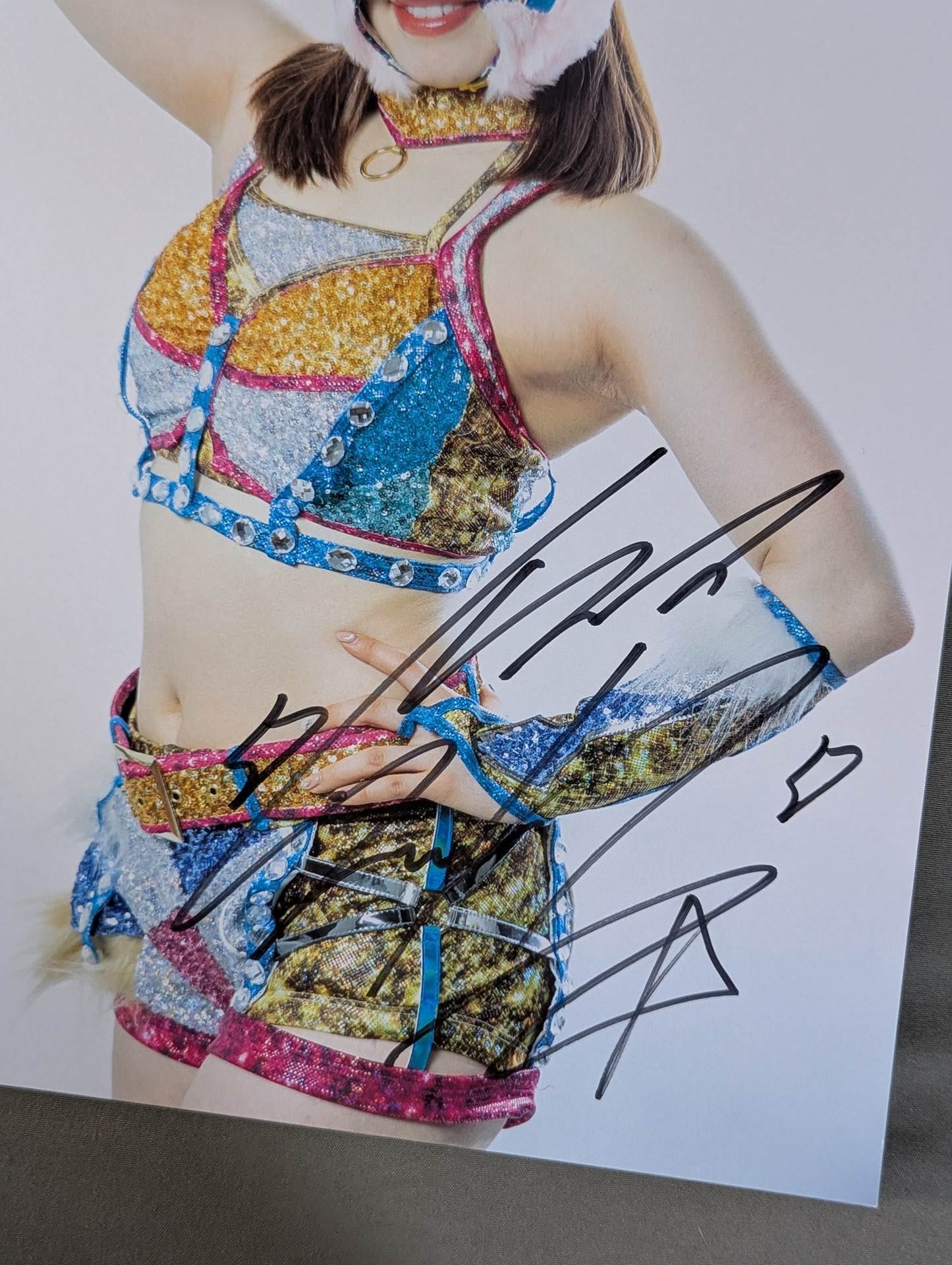 STARLIGHT KID  hand signed autograph  Starda Pro-Photo (D-6)