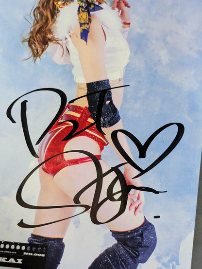 赤井沙希 直筆サイン入り ポートレート(A-7)