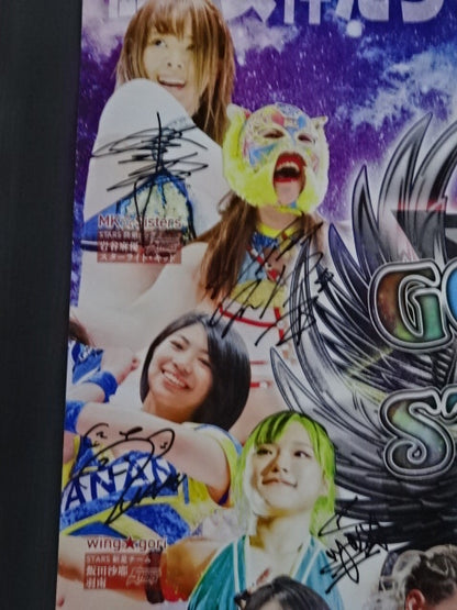 [18 fighters  hand signed autograph 】10th GODDESSES OF STARDOM