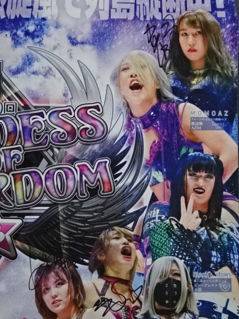 18選手 直筆サイン入り】第10回 GODDESSES OF STARDOM – 闘道館