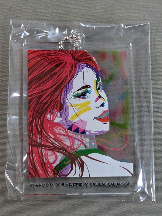 Maika  Illustrated Acrylic Keychain