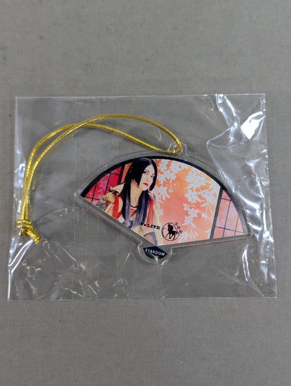 Maika  Empress Sensu (Folding fan) Mold Bottle Neck Holder(2)