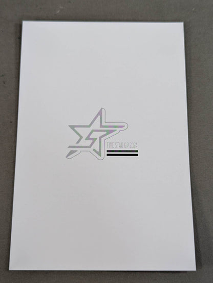 ★5 STAR GP 2024 RED STARS Postcard