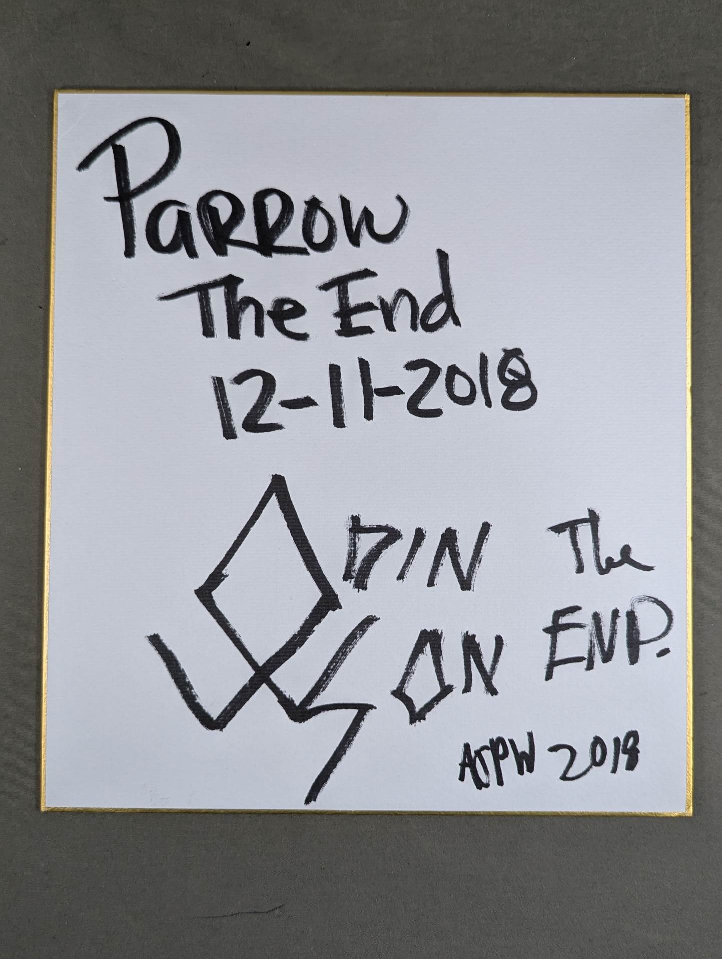 ★The End Palou★ & Odison