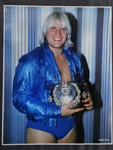 Tommy Rich GONG JUMBO PIN-UP Wrestling  SELECTION
