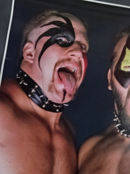 The Road Warriors (Animal & Hawk) GONG JUMBO PIN-UP Wrestling  SELECTION