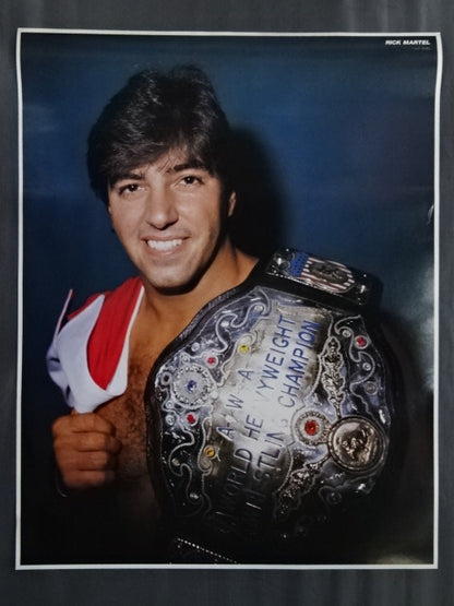 Rick Martel  GONG JUMBO PIN-UP Wrestling  SELECTION