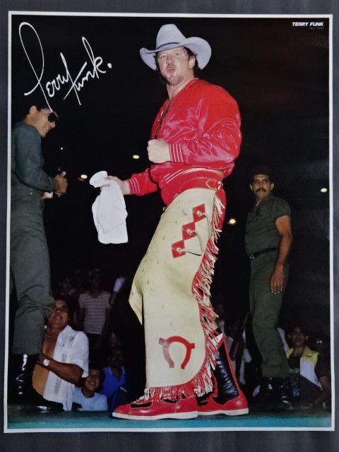 Terry Funk GONG JUMBO PIN-UP Wrestling  SELECTION