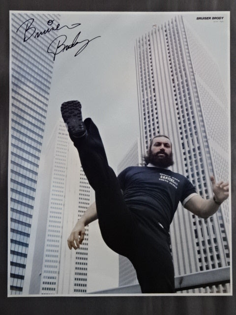 Bruiser Brody  GONG JUMBO PIN-UP Wrestling  SELECTION