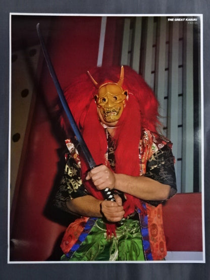 The Great Kabuki GONG JUMBO PIN-UP Wrestling SELECTION