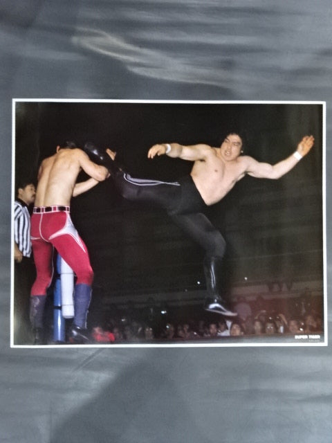 Super Tiger (Satoru Sayama ) GONG JUMBO PIN-UP Wrestling  SELECTION