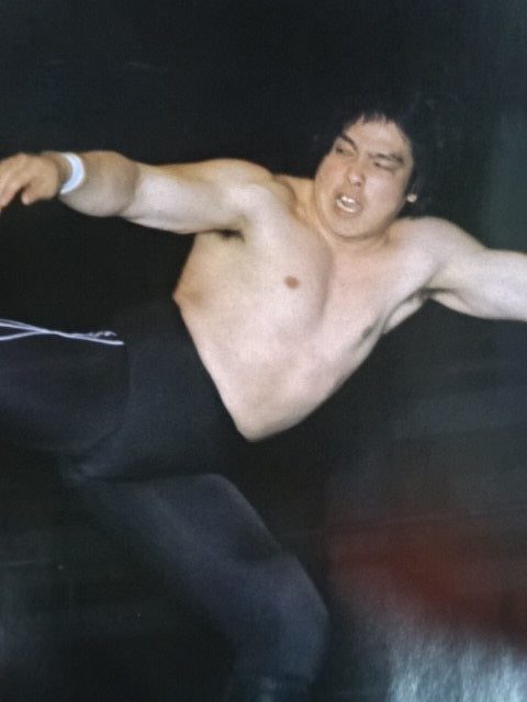 Super Tiger (Satoru Sayama ) GONG JUMBO PIN-UP Wrestling  SELECTION