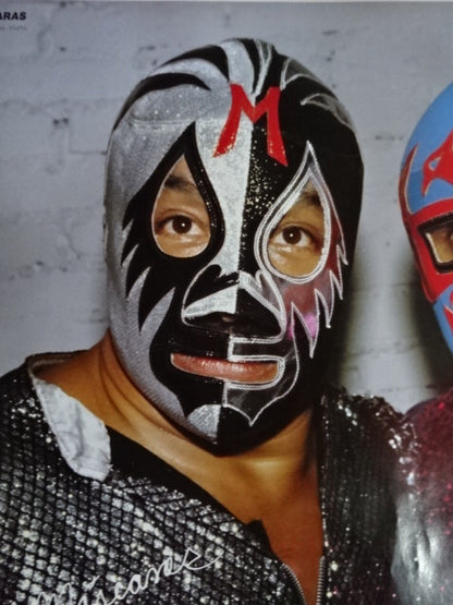 Mil Mascaras &Dos Caras  GONG JUMBO PIN-UP Wrestling  SELECTION